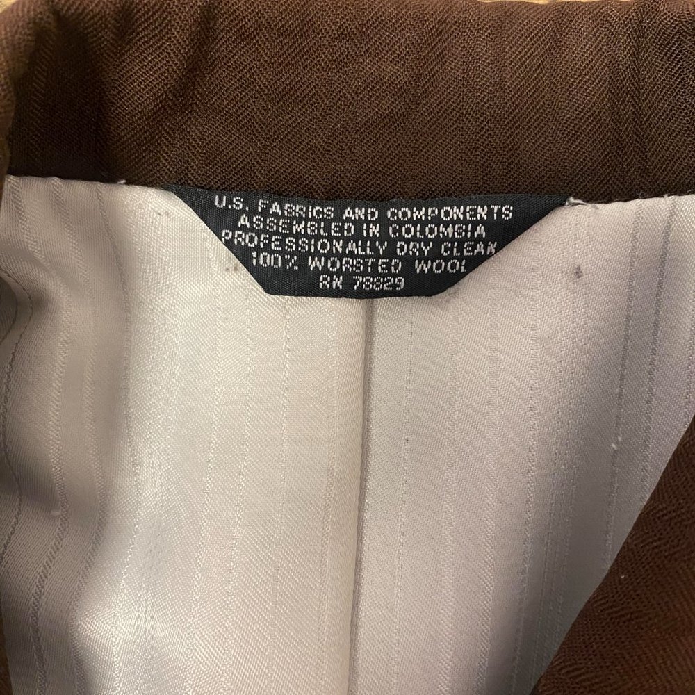 Men's and Boy's Chocolate Brown Business Formal Tuxedo Party Wedding Jacket - Picture 6 of 9